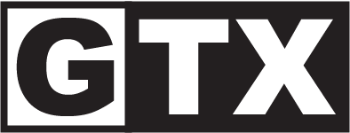 GTX Logo Black and White